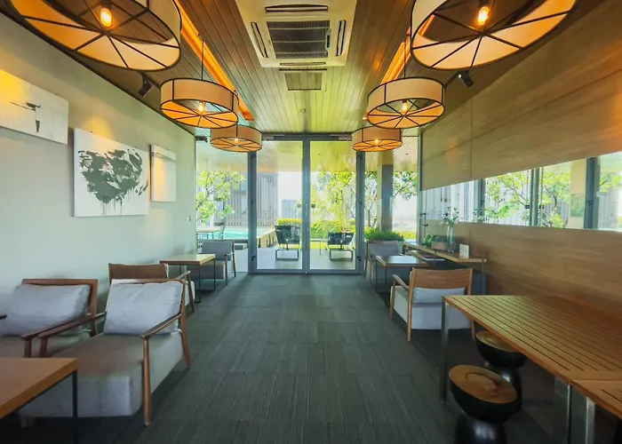 Hébergement de vacances Walk To Bts Ekkamai L Urban Sukhumvit Living L Fast Wifi