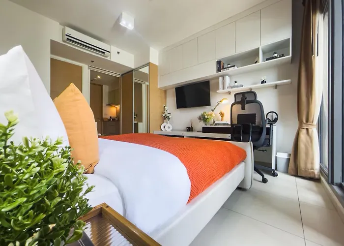 Hébergement de vacances Walk To Bts Ekkamai L Urban Sukhumvit Living L Fast Wifi